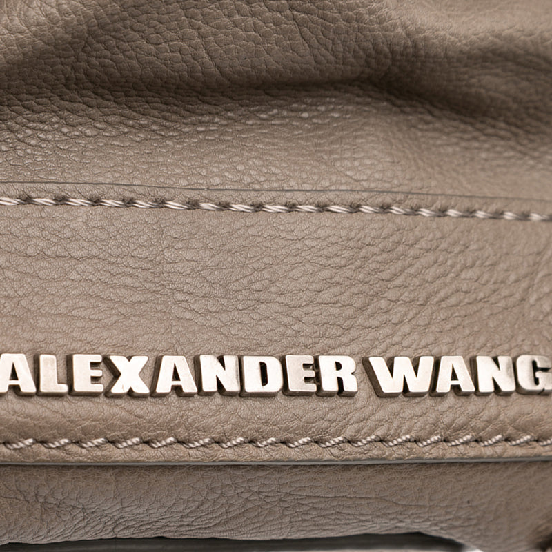 Leather Fold Over Trunk Adele Clutch - Image 7
