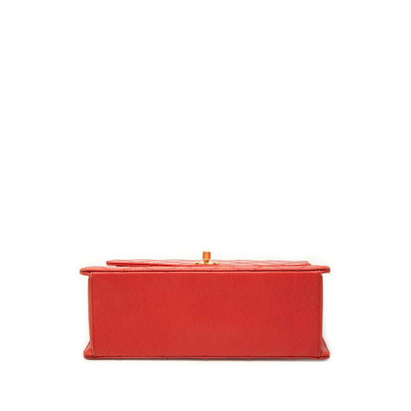 CC Quilted Caviar Turnlock Top Handle - Image 3