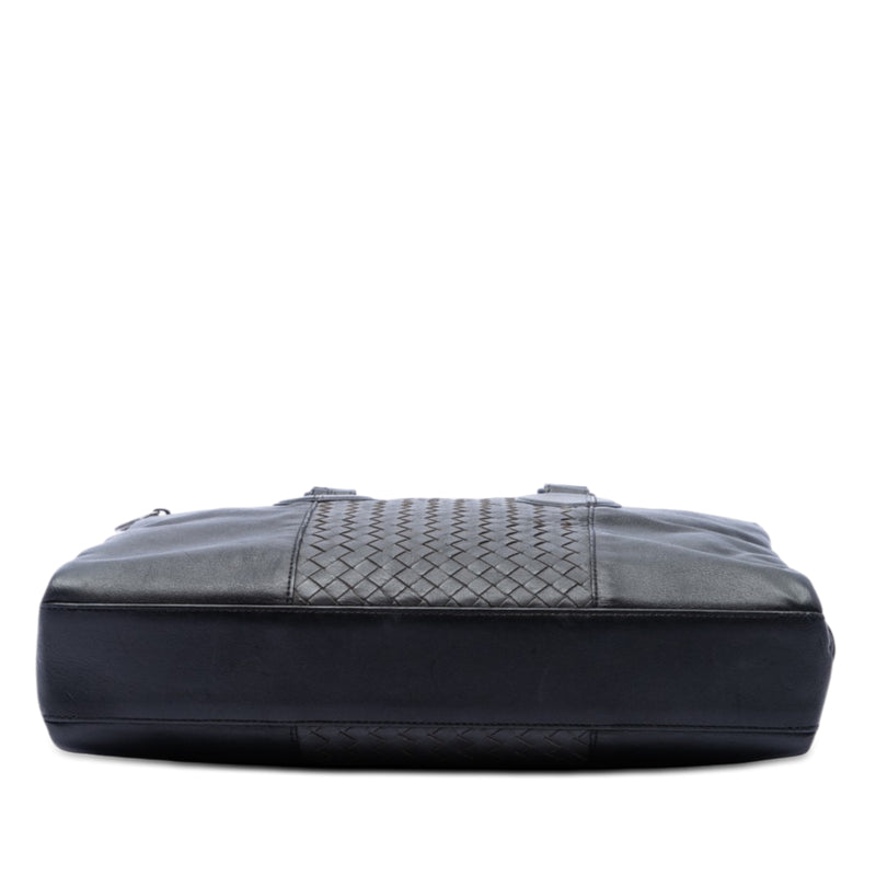Bicolor Nappa Intrecciato Briefcase - Image 3