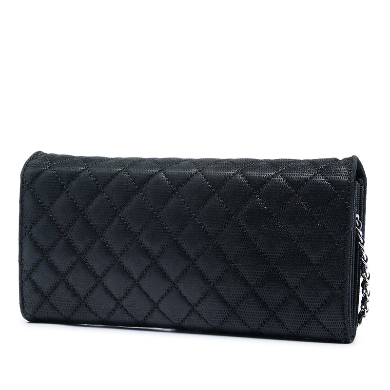 CC Quilted Iridescent Fabric East West Flap - Image 2
