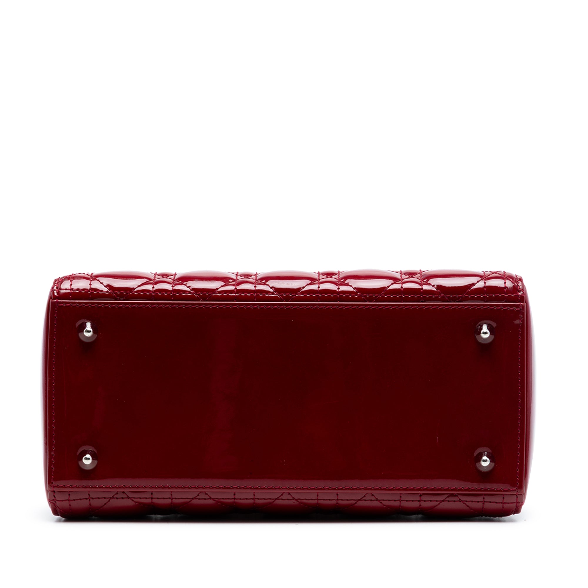 Medium Patent Cannage Lady Dior - Image 3