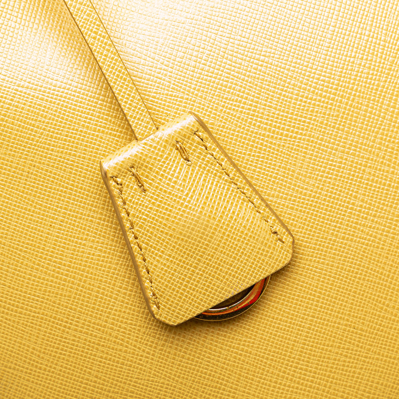 Small Saffiano Lux Galleria Satchel - Image 11