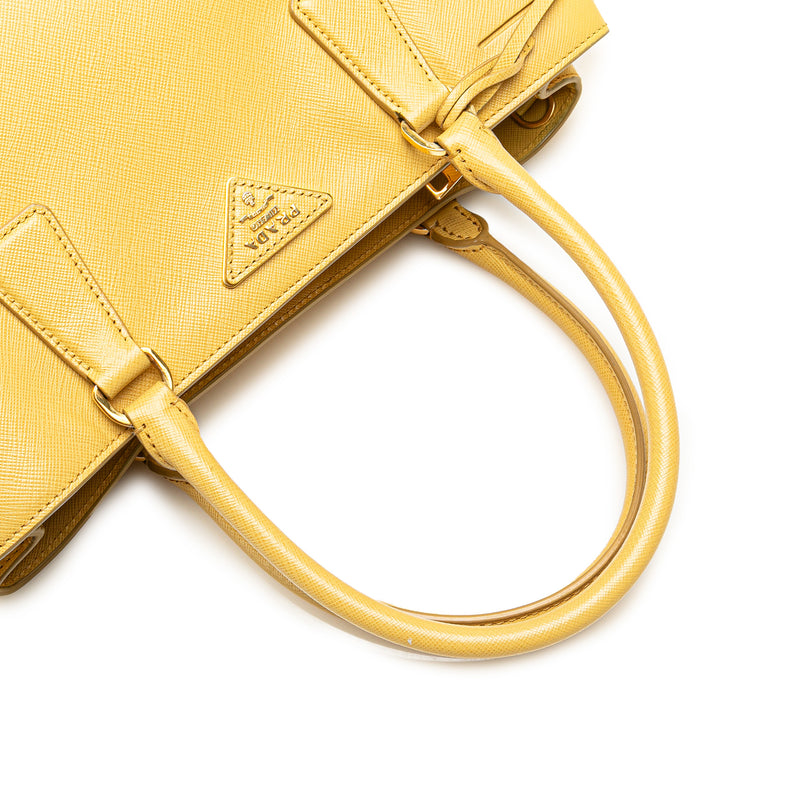 Small Saffiano Lux Galleria Satchel - Image 13
