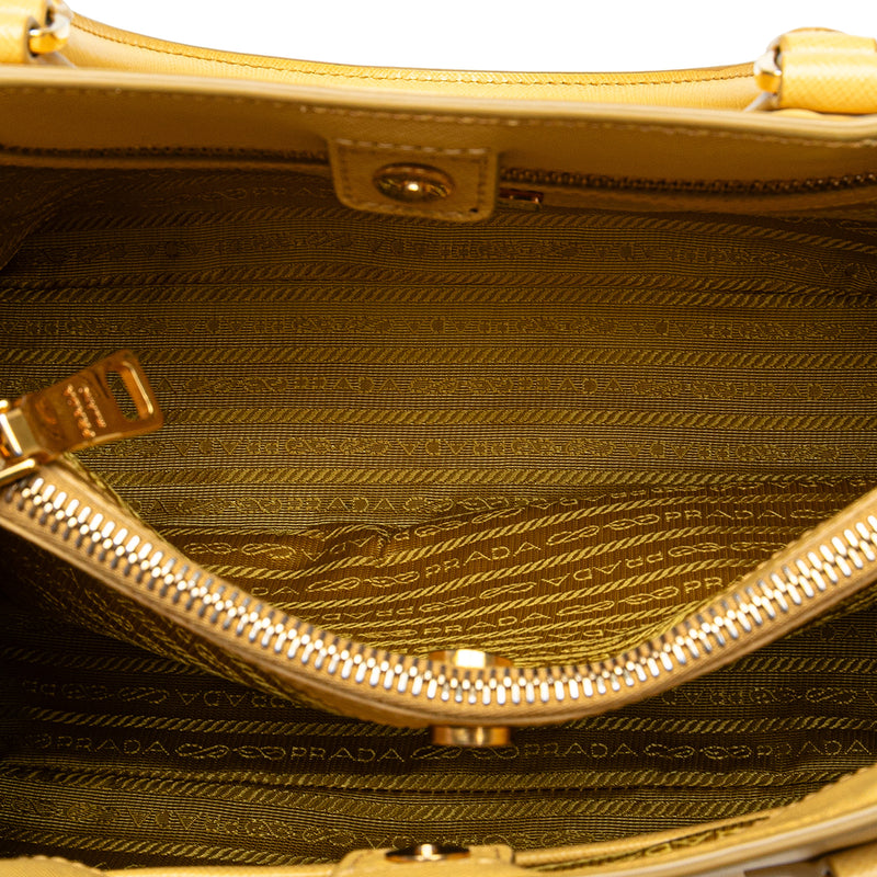 Small Saffiano Lux Galleria Satchel - Image 4