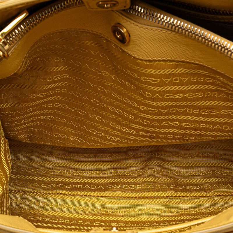 Small Saffiano Lux Galleria Satchel - Image 5