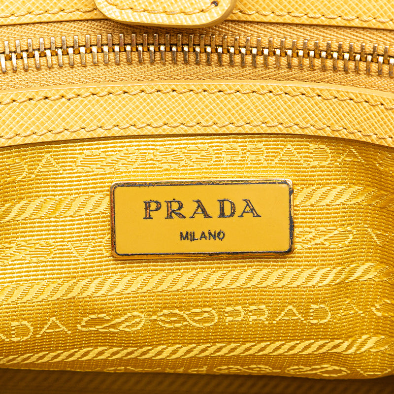 Small Saffiano Lux Galleria Satchel - Image 6