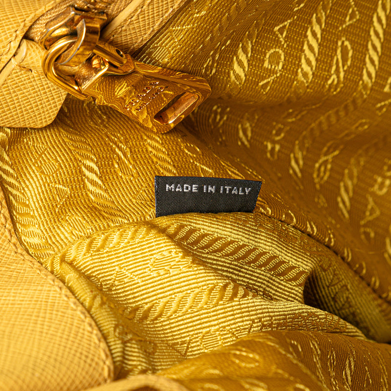 Small Saffiano Lux Galleria Satchel - Image 7