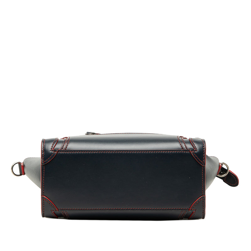 Nano Bicolor Smooth Calfskin Luggage Tote - Image 3
