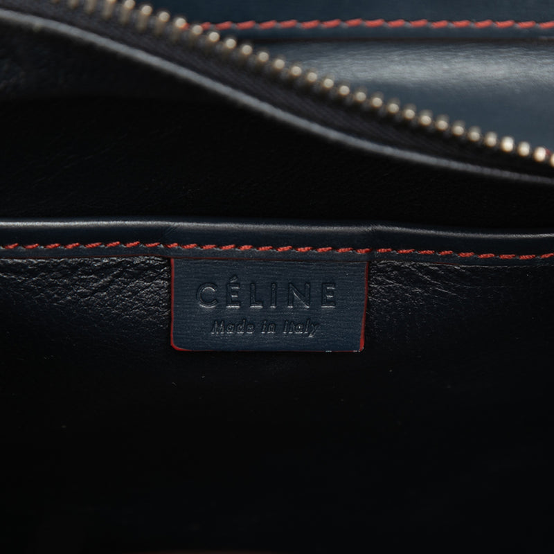 Nano Bicolor Smooth Calfskin Luggage Tote - Image 5