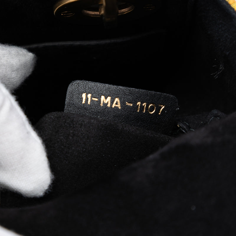 Mini Embroidered Canvas Swords Lady Dior - Image 6