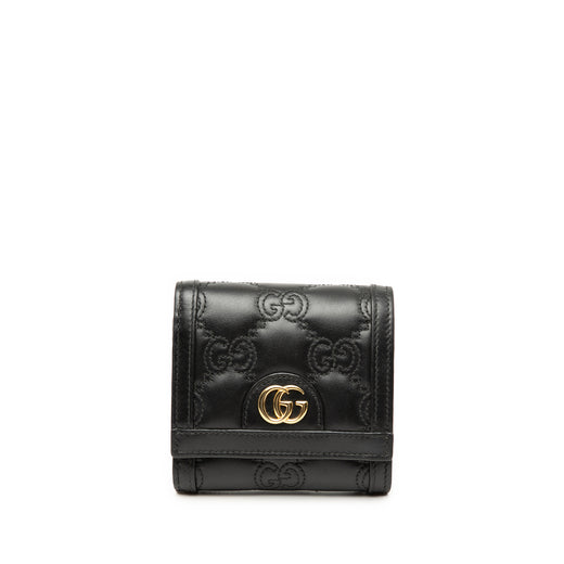 GG Matelasse Calfskin Card Case Wallet - Image 1