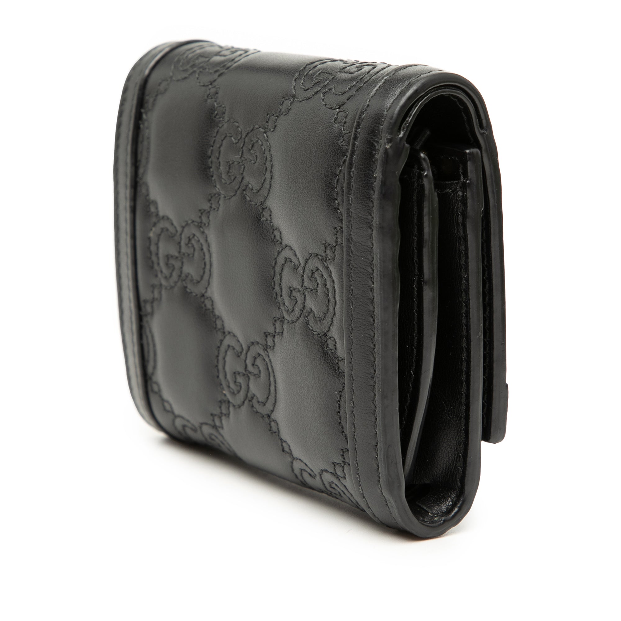 GG Matelasse Calfskin Card Case Wallet - Image 2