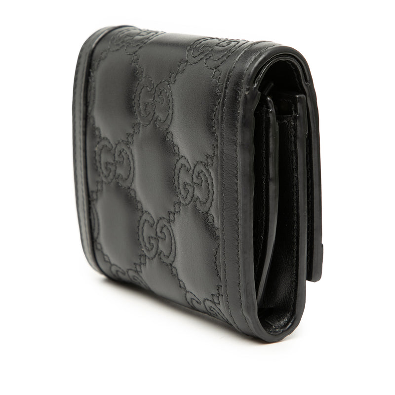 GG Matelasse Calfskin Card Case Wallet - Image 2