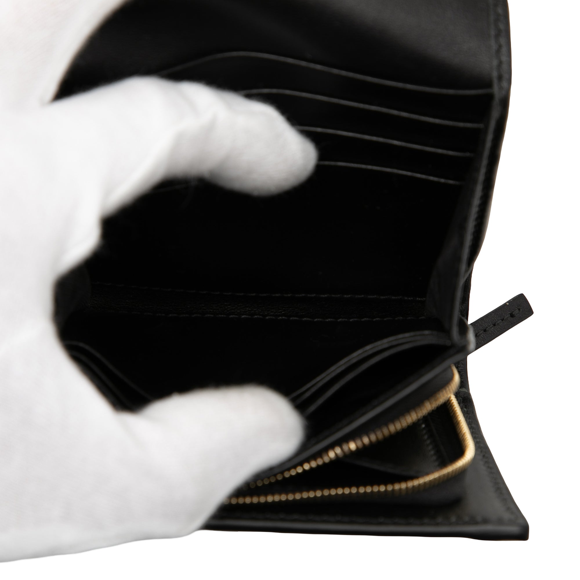 GG Matelasse Calfskin Card Case Wallet - Image 5