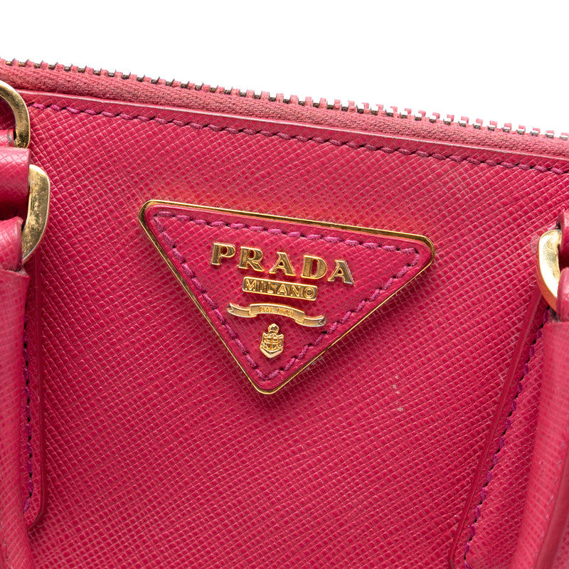 Small Saffiano Lux Promenade Satchel - Image 5
