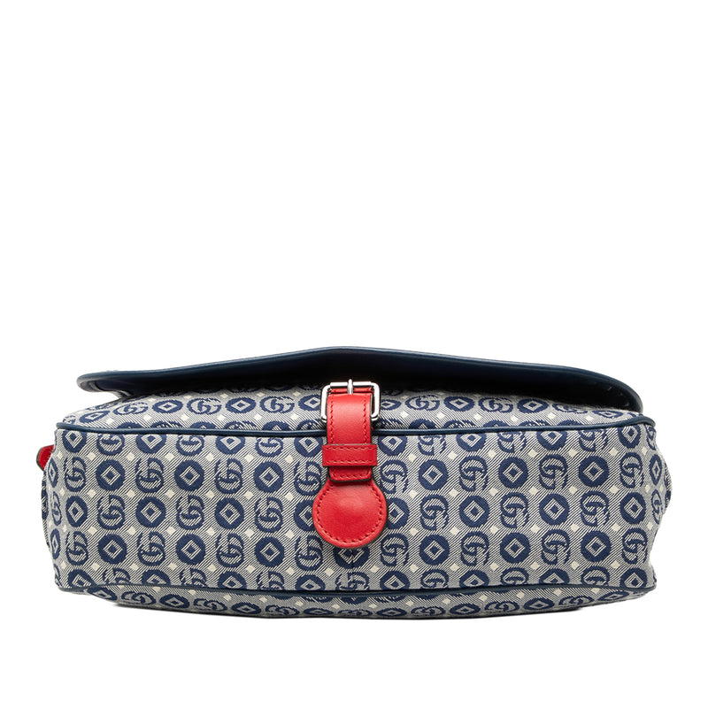 Kids GG Canvas Star Messenger Bag - Image 3