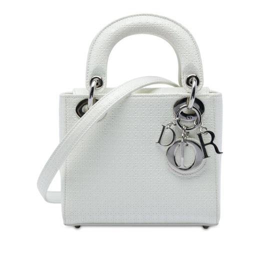 Mini Patent Microcannage Lady Dior - Image 1