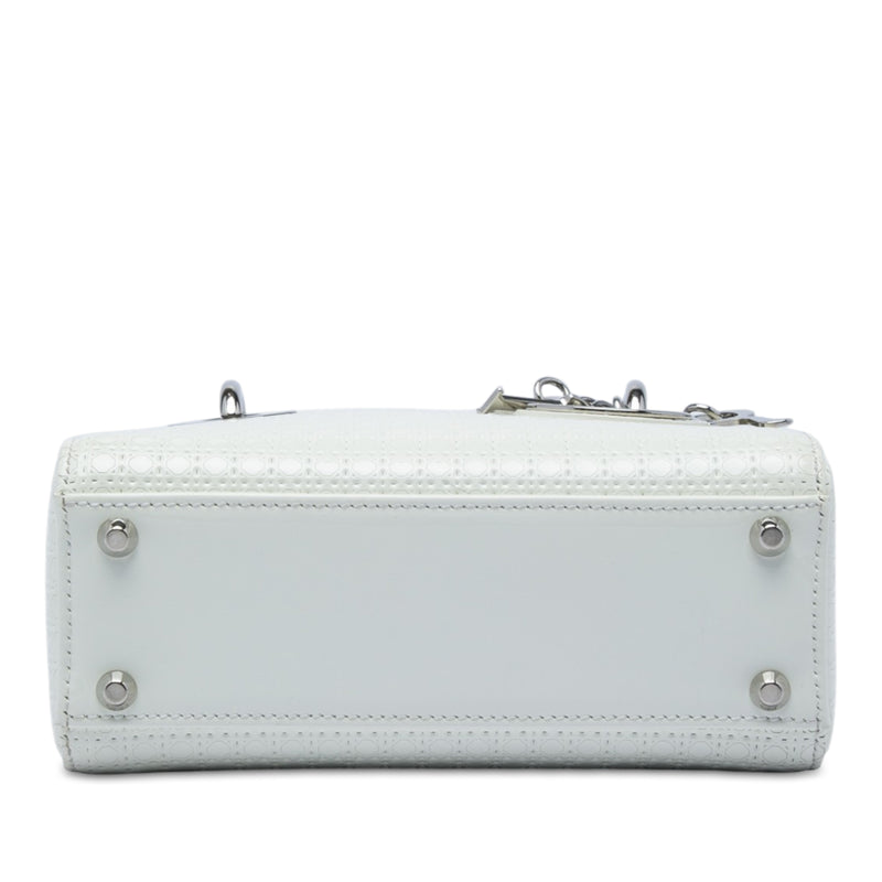 Mini Patent Microcannage Lady Dior - Image 3