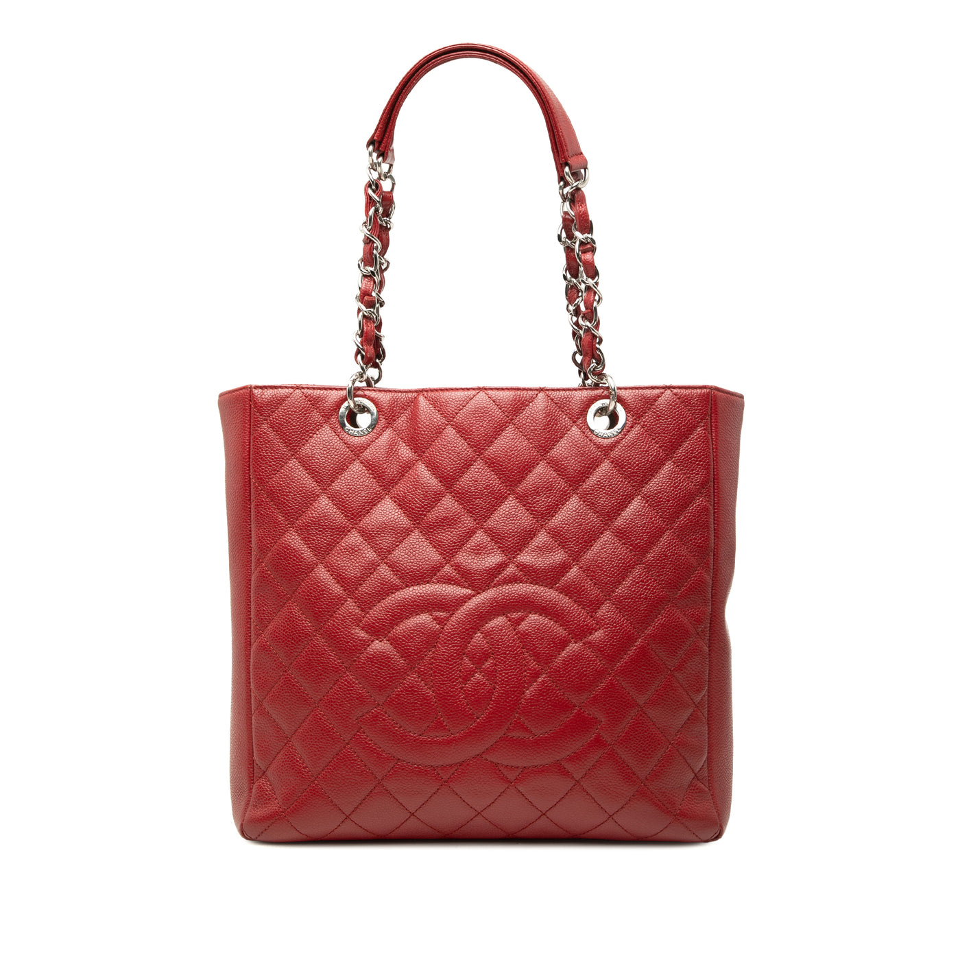Caviar Vertical Grand Shopping Tote - Image 1
