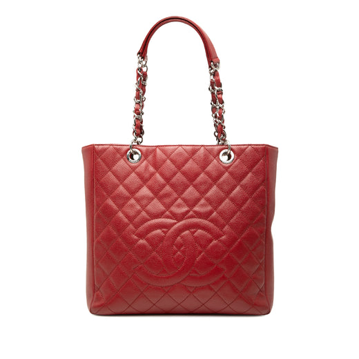 Caviar Vertical Grand Shopping Tote - Image 1