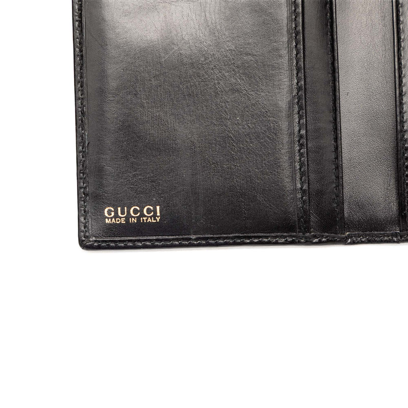 Calfskin Horseshoe Long Wallet - Image 5