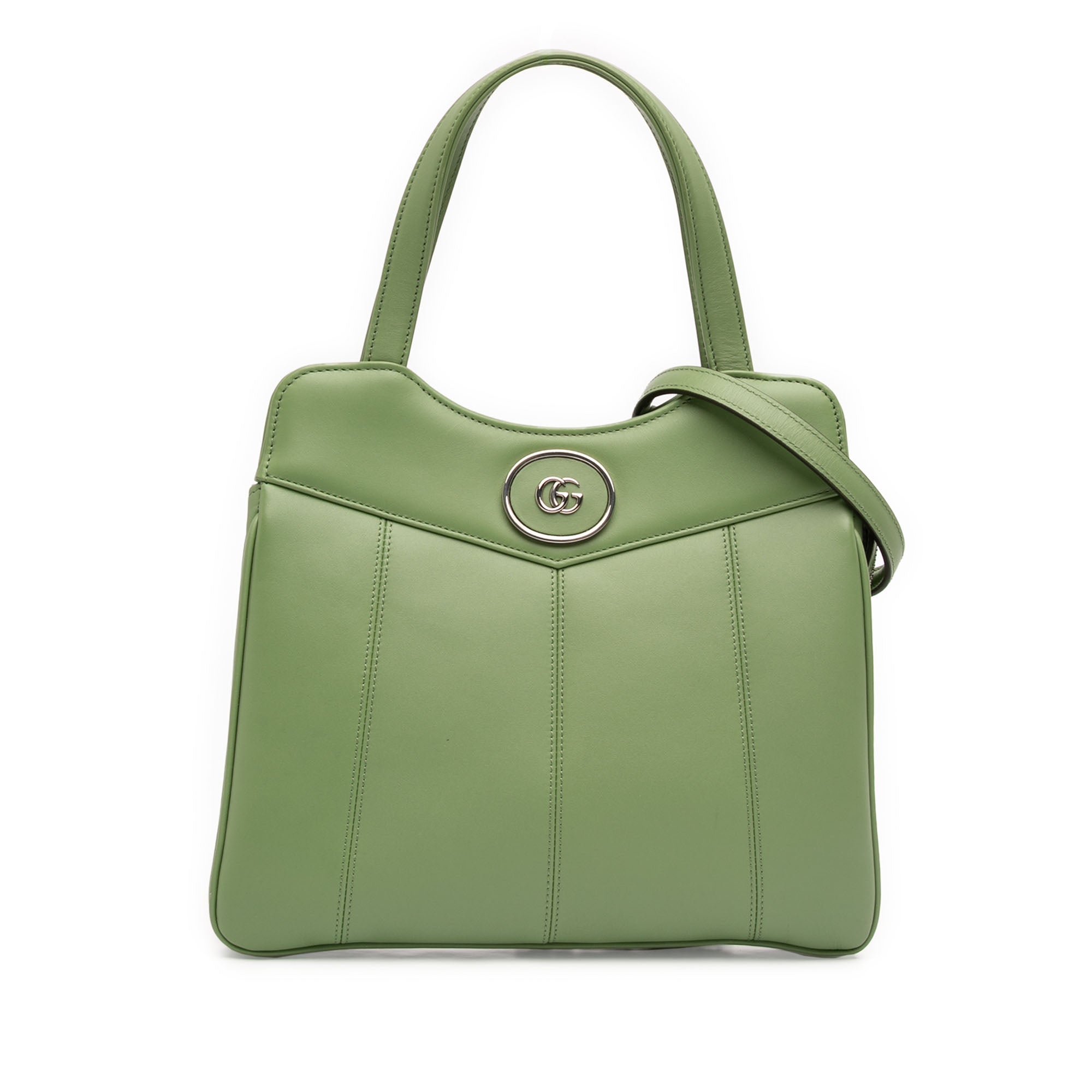 Small Leather Petite GG Tote - Image 1
