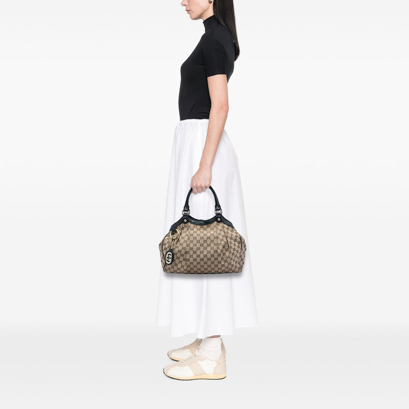 Medium GG Canvas Sukey Tote - Image 5