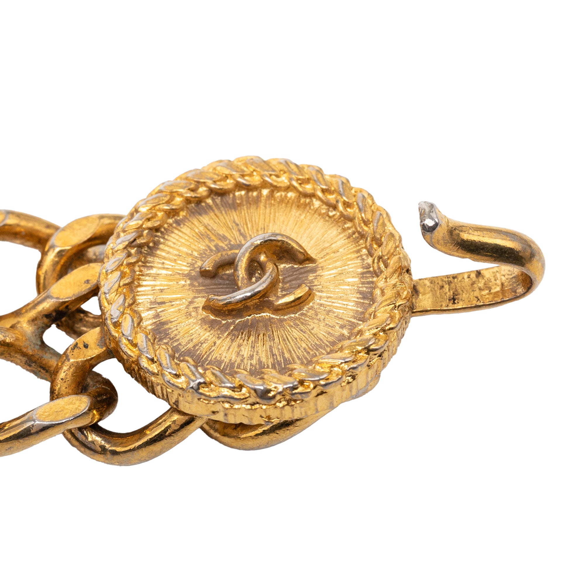 CC Gold Plated Medallion Belt - Image 3