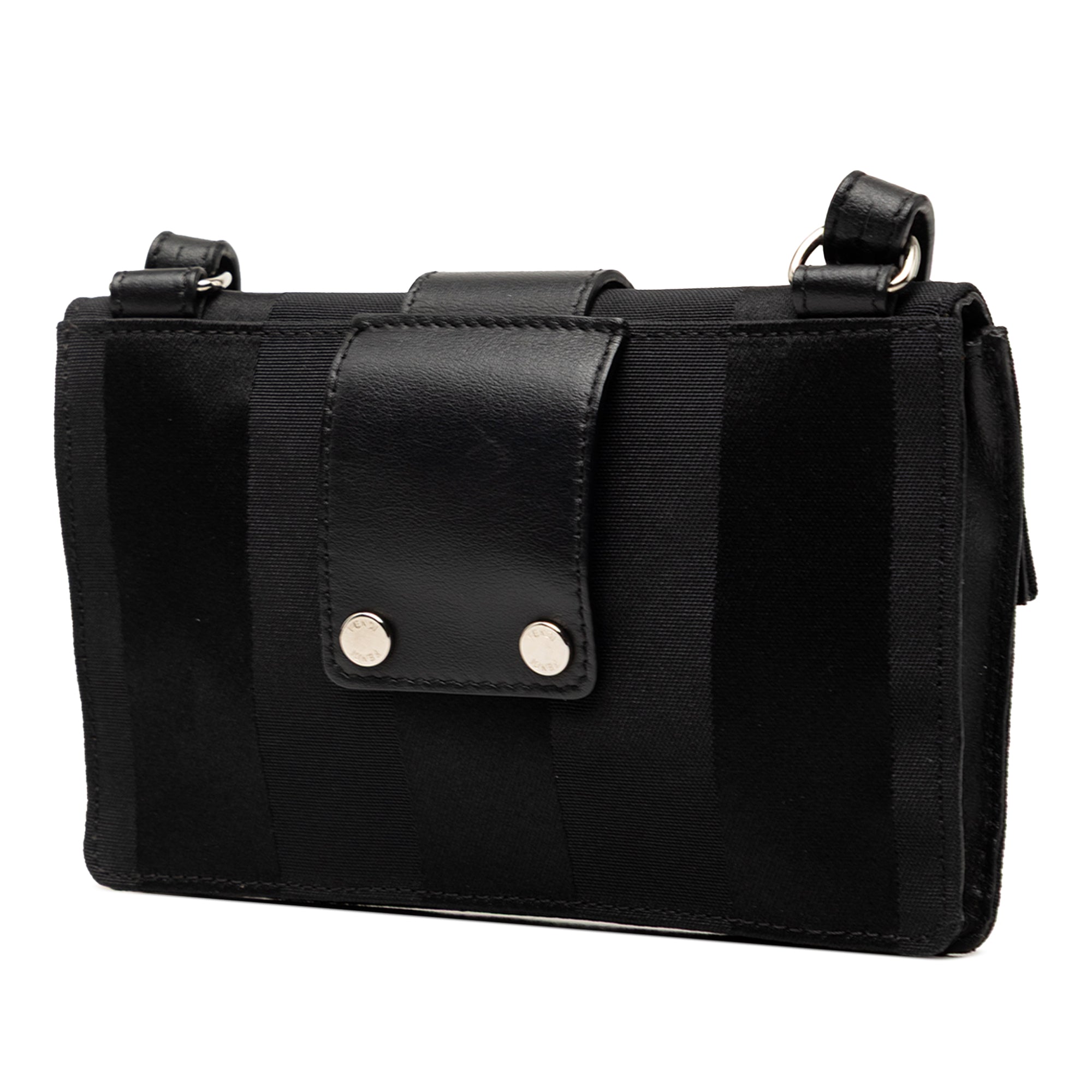 Pequin Nylon Convertible Baguette Pouch - Image 2