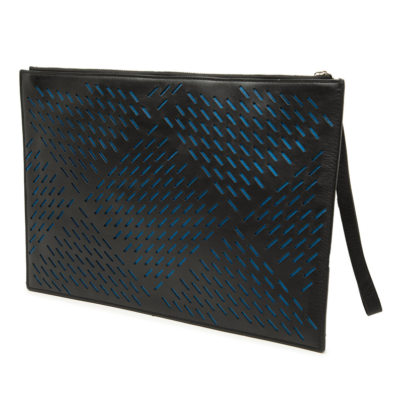 Perforated Leather Clutch - Image 2
