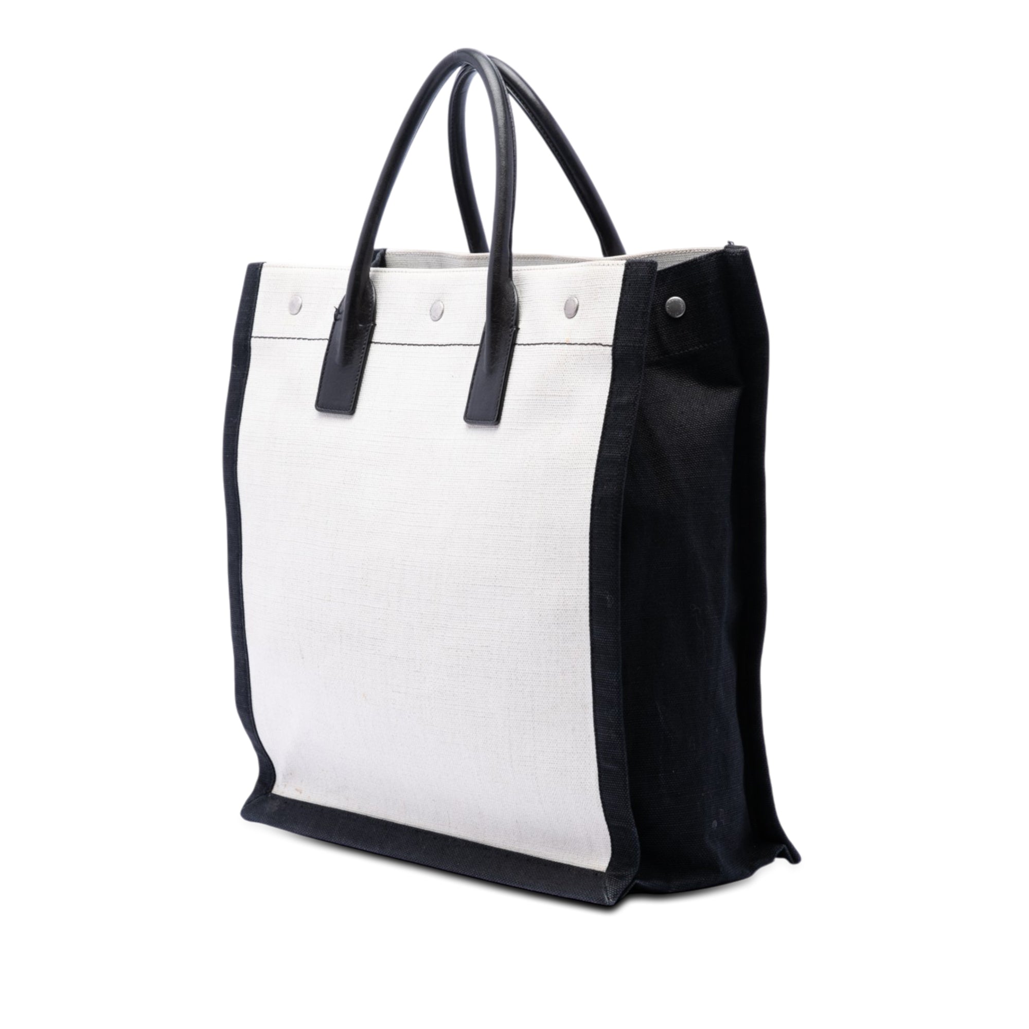 Linen Rive Gauche North South Tote - Image 2