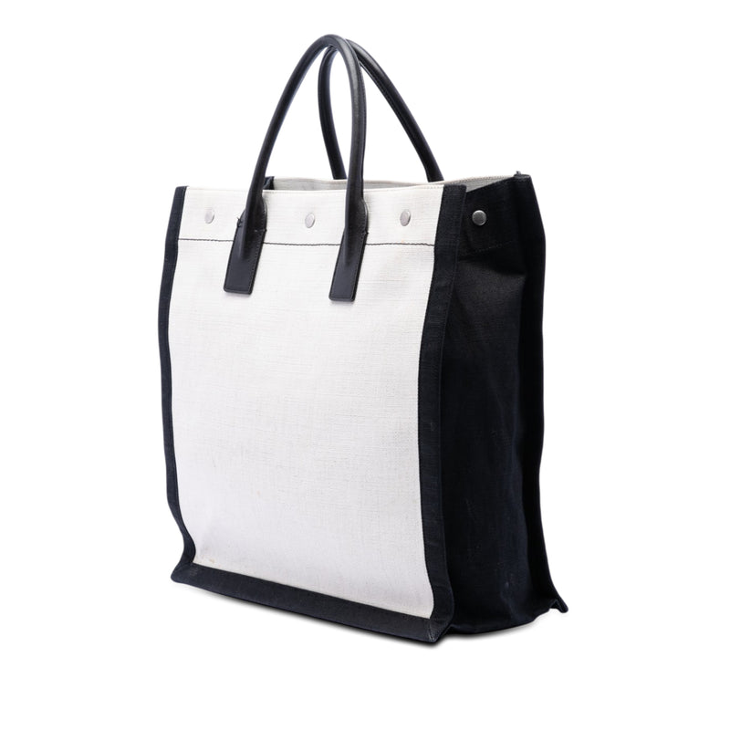 Linen Rive Gauche North South Tote - Image 2