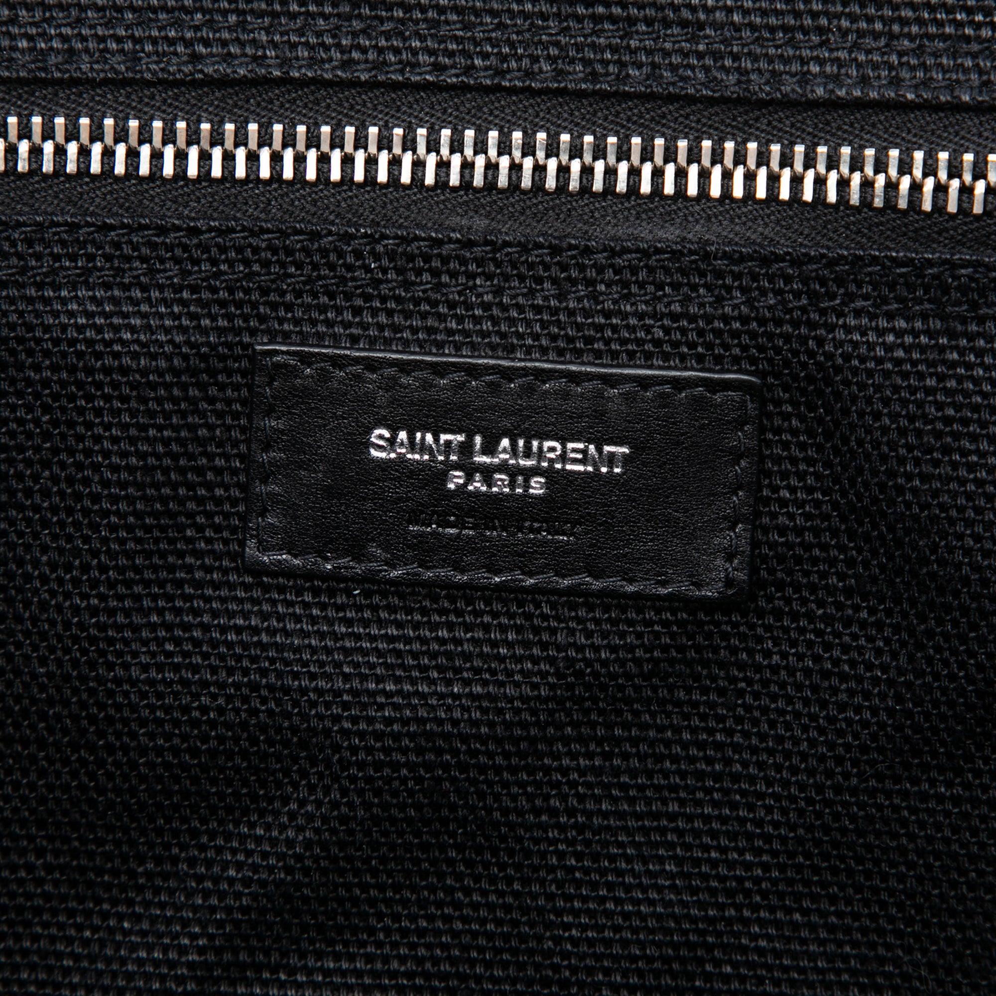 Linen Rive Gauche North South Tote - Image 5