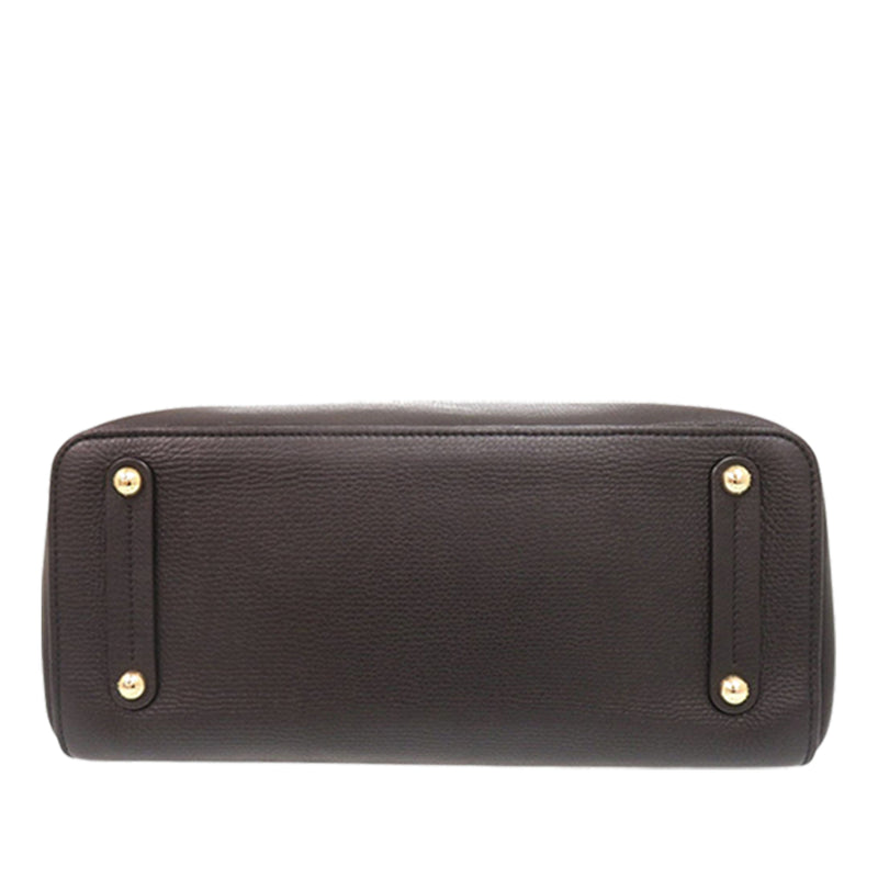 Textured Calfskin Clara Tote - Image 3
