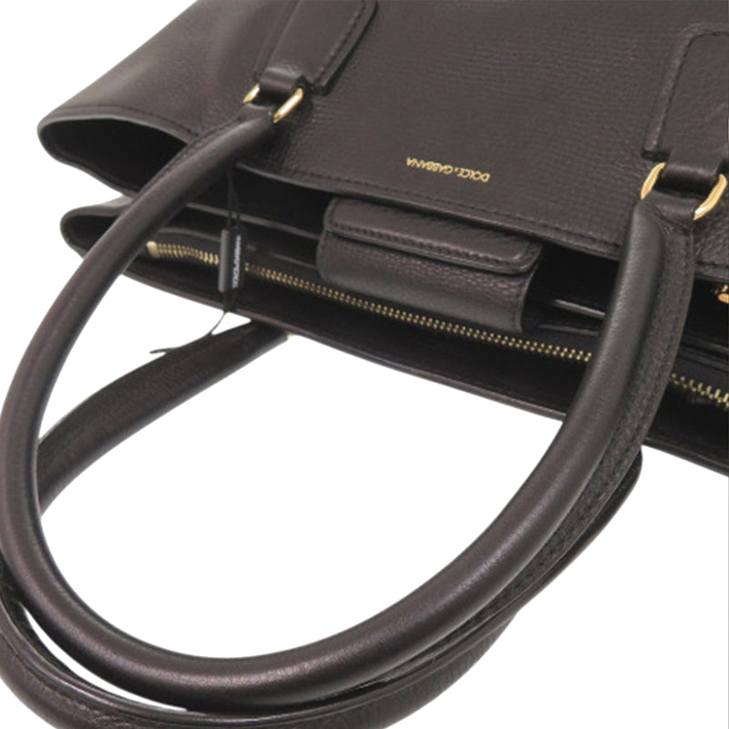 Textured Calfskin Clara Tote - Image 9