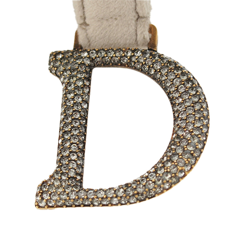 Mini Velvet Crystal Embellished Hardware Saddle Bag - Image 7