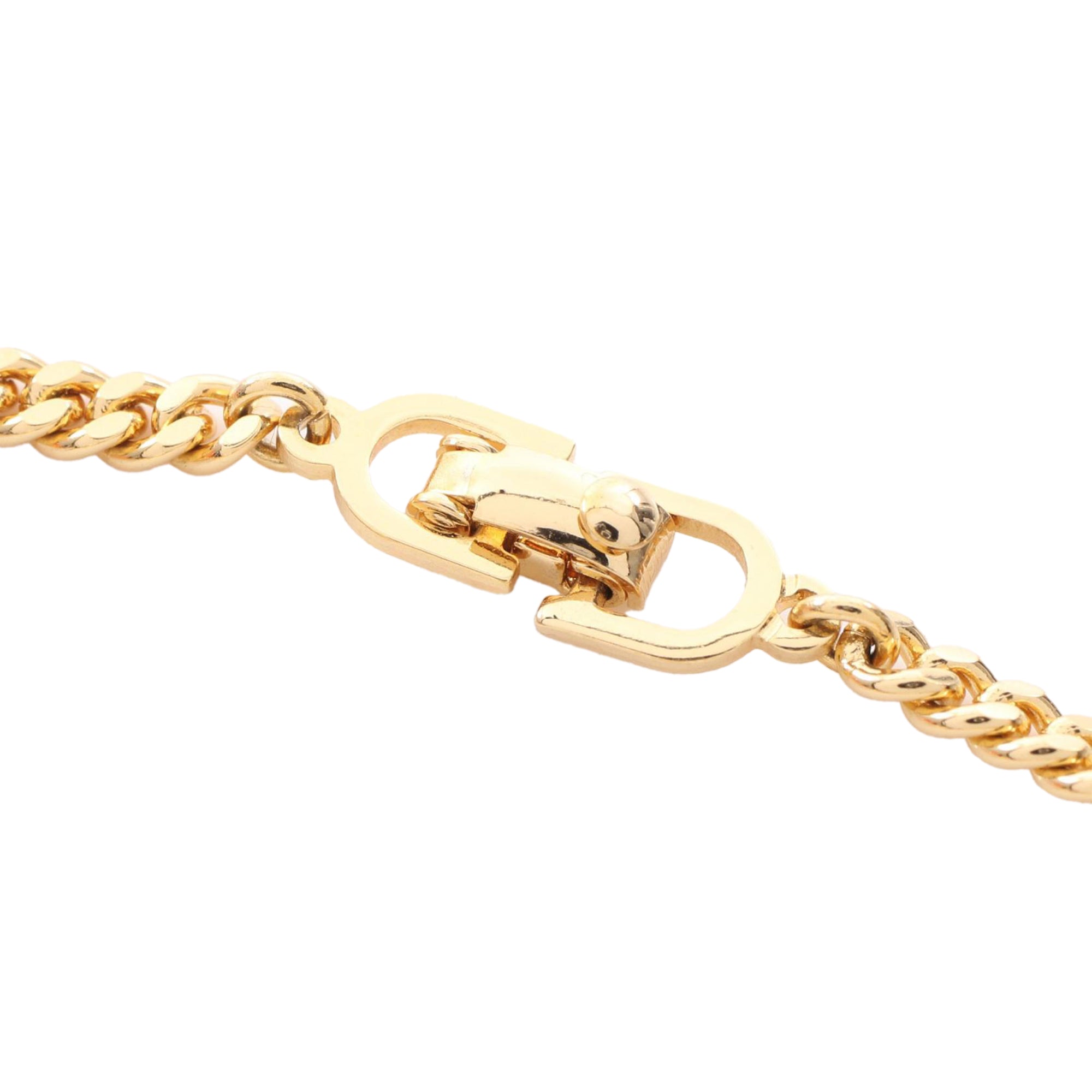 Gold Plated CD Strass Bracelet - Image 4