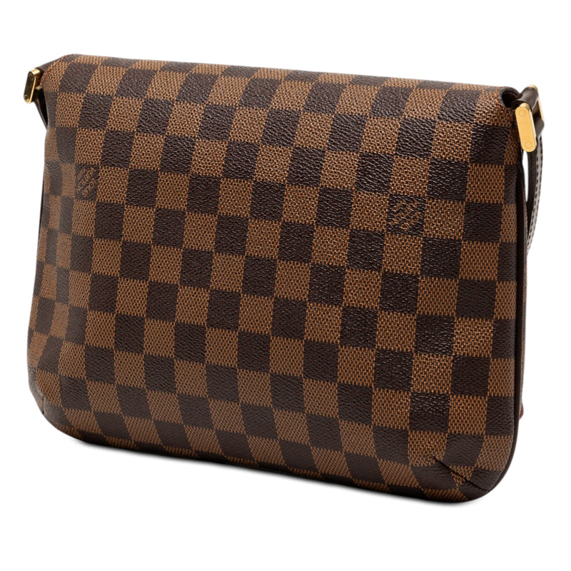 Damier Ebene Musette Tango Long Strap - Image 2