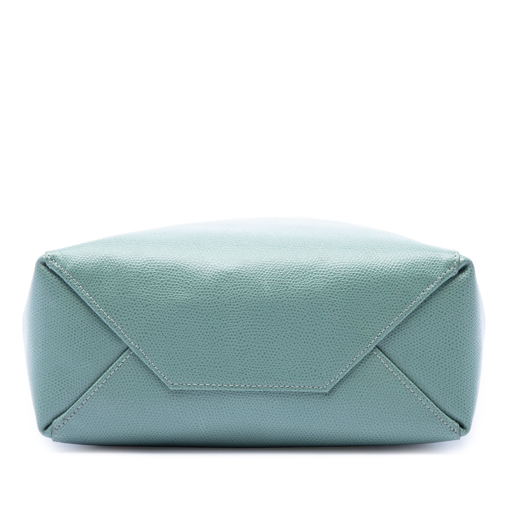 Small Grained Calfskin Vertical Cabas Tote - Image 3