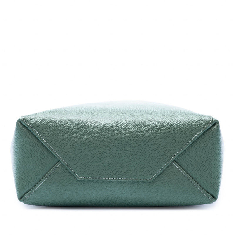 Small Grained Calfskin Vertical Cabas Tote - Image 3