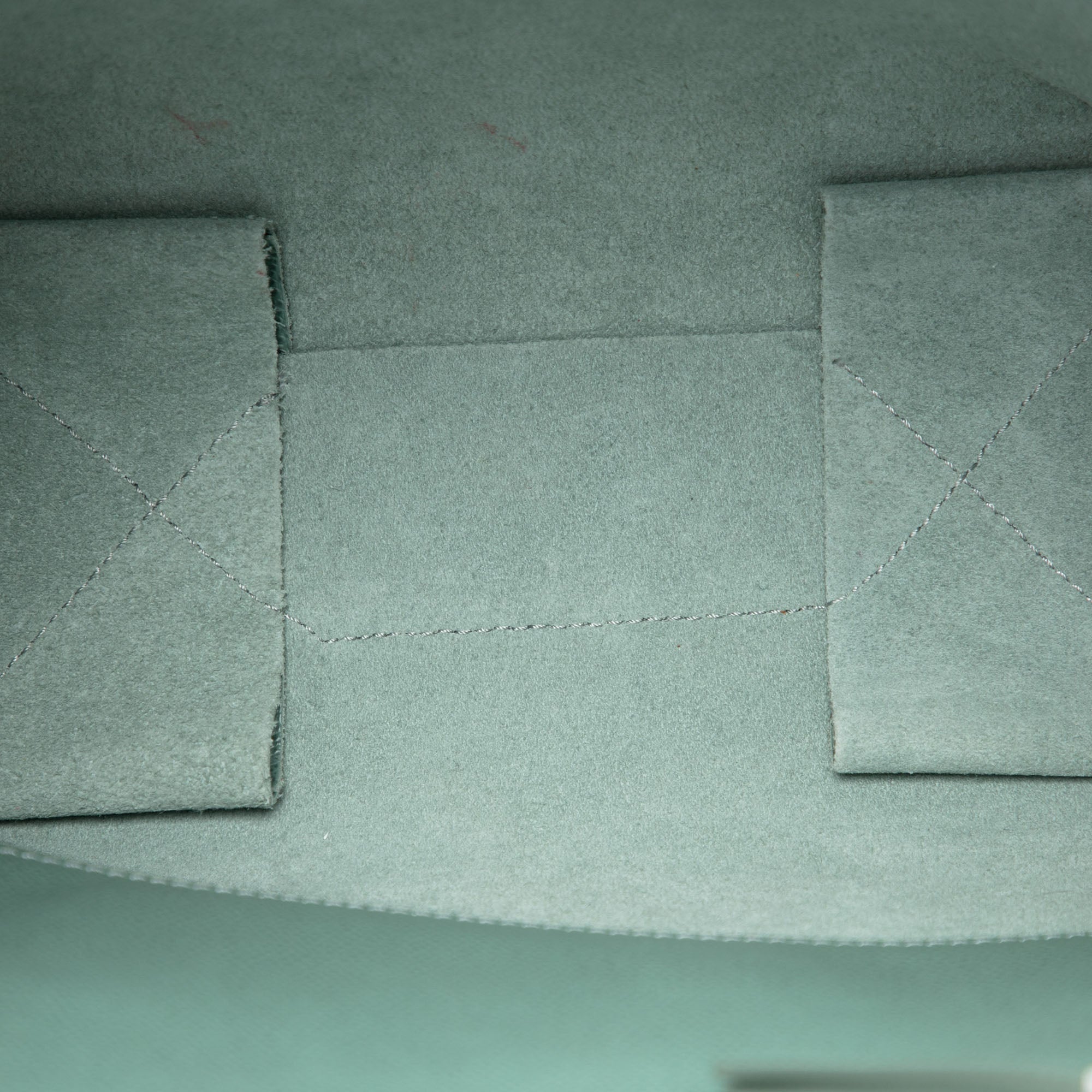 Small Grained Calfskin Vertical Cabas Tote - Image 4