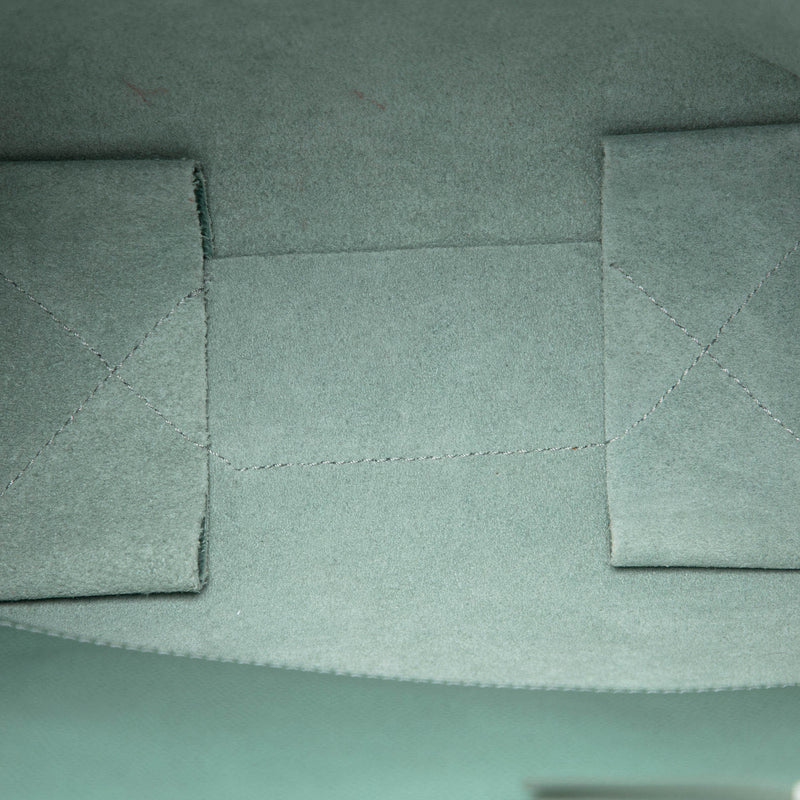 Small Grained Calfskin Vertical Cabas Tote - Image 4