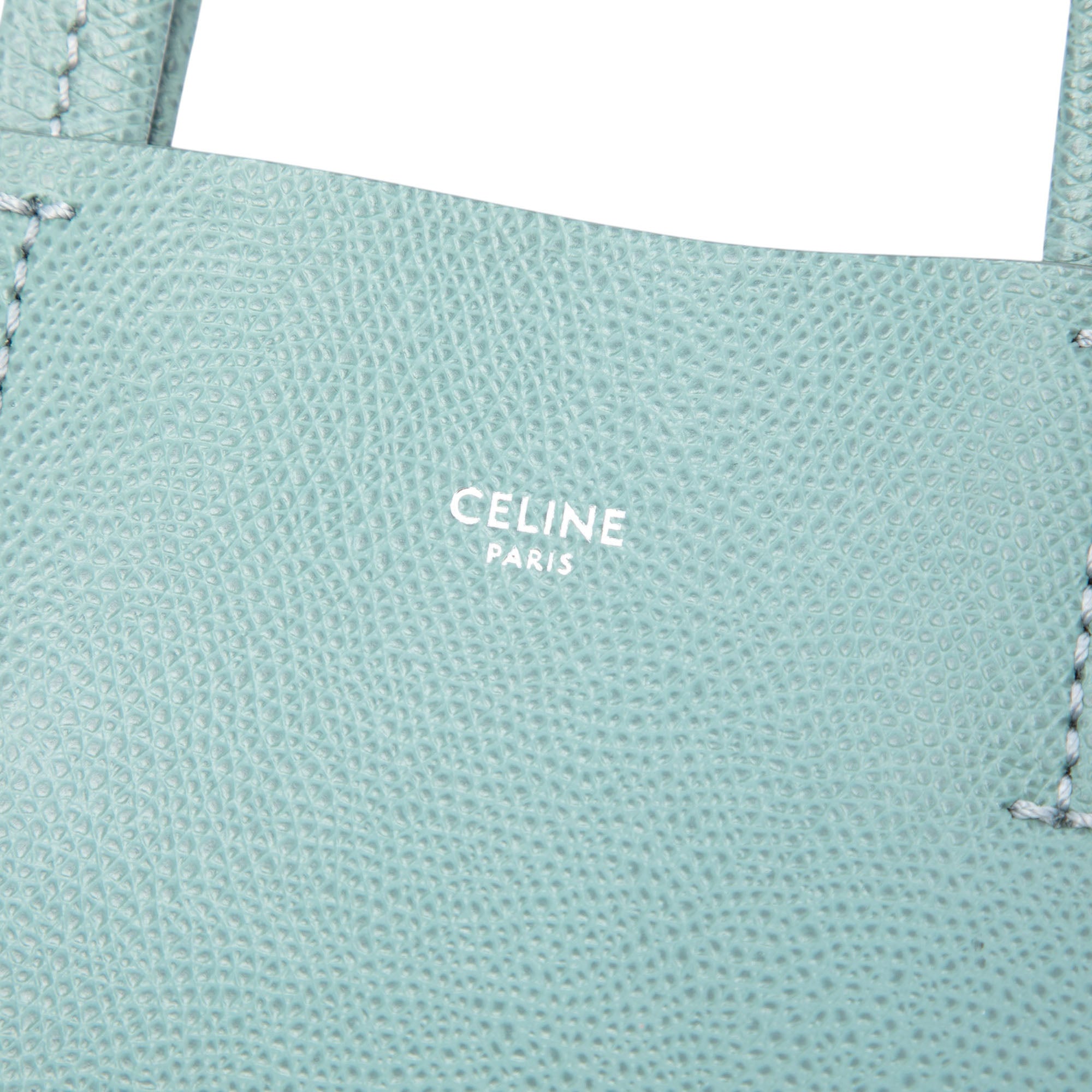 Small Grained Calfskin Vertical Cabas Tote - Image 5