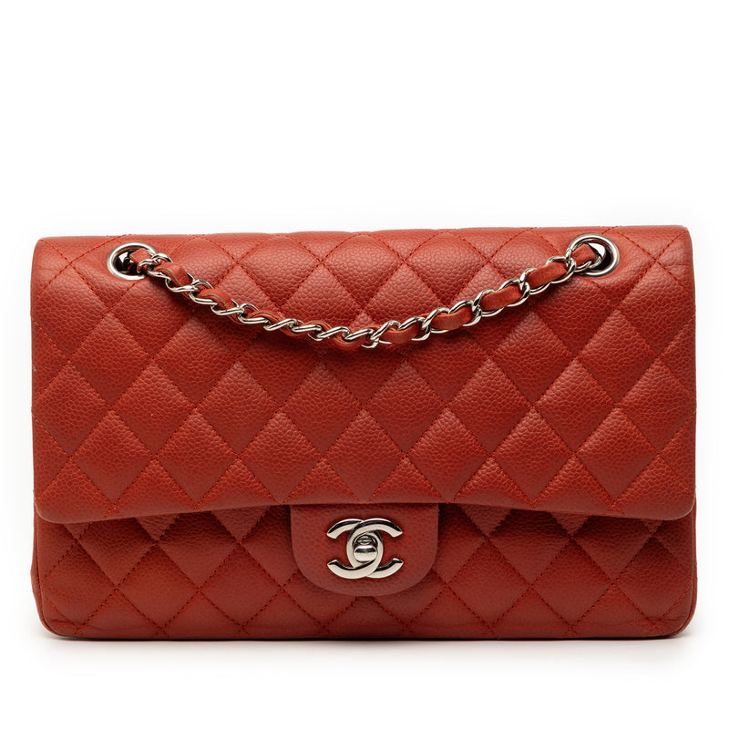Medium Classic Caviar Double Flap