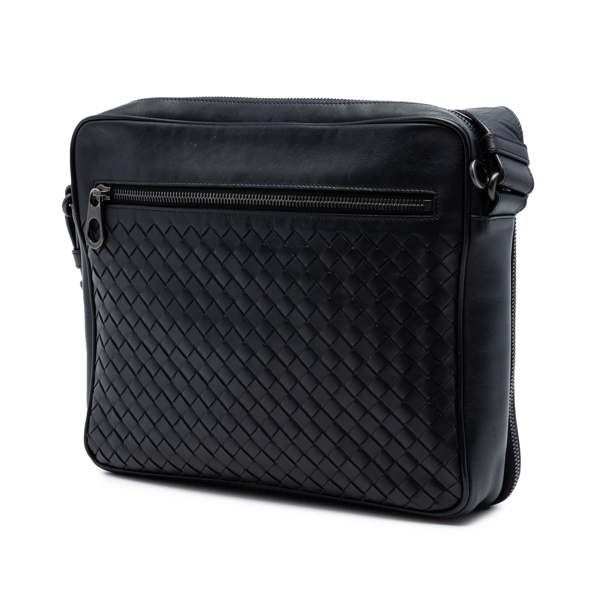 Nappa Intrecciato Messenger Bag - Image 2