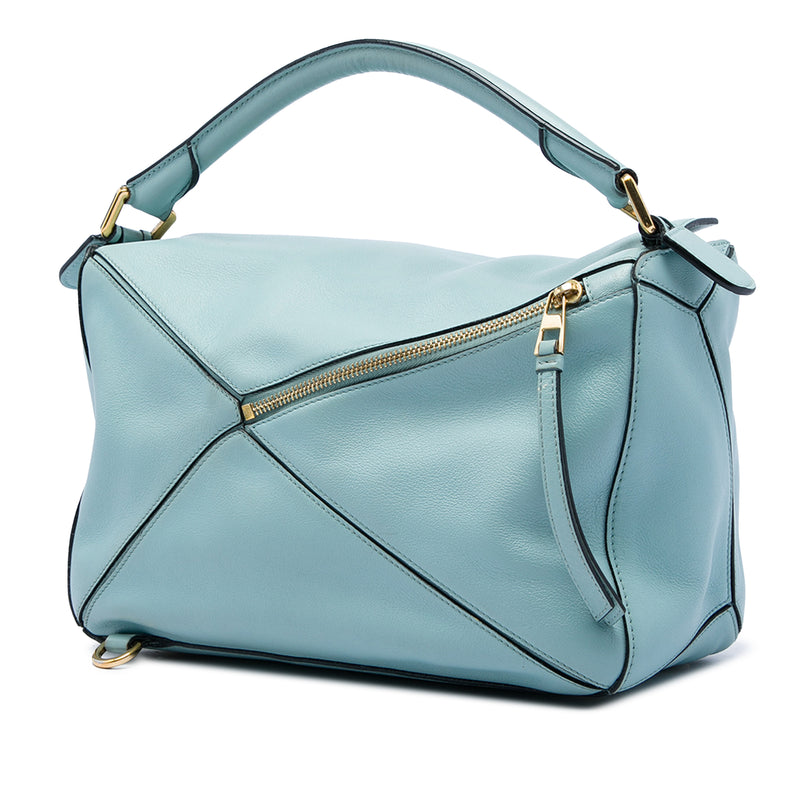 Medium Calfskin Puzzle Satchel - Image 2