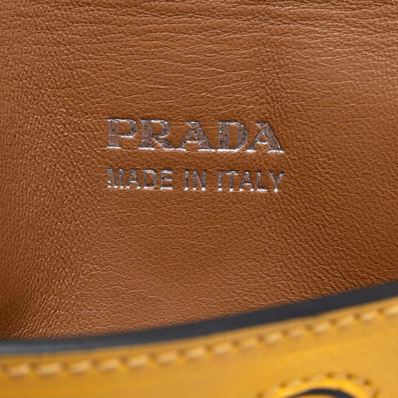 City Calf Leather Buckle Tote - Image 5