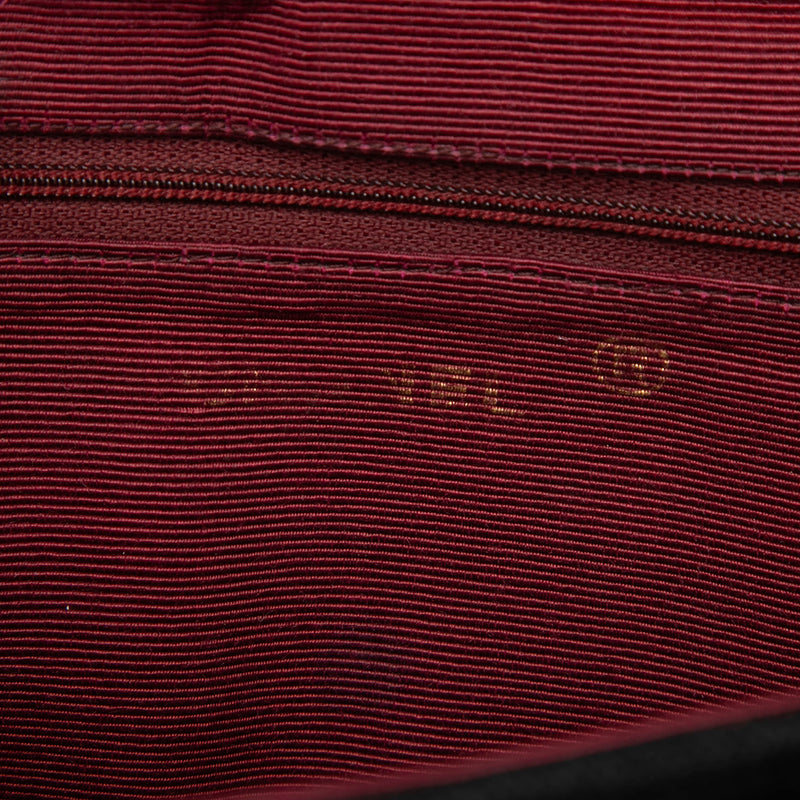 CC Quilted Velvet Half Moon Flap - Image 5