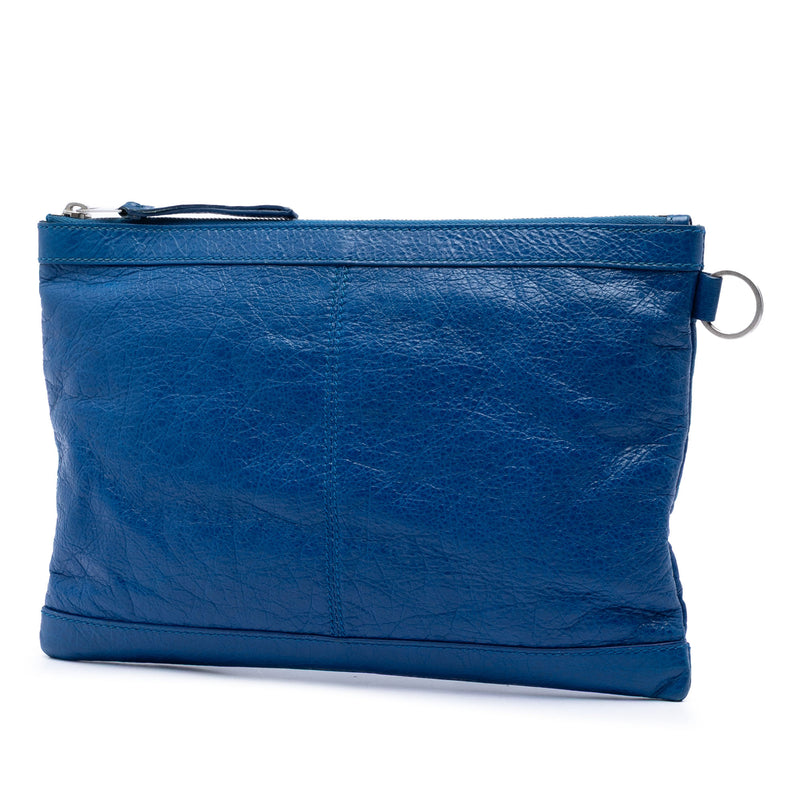 Lambskin Motocross Classic Clip M Clutch - Image 2