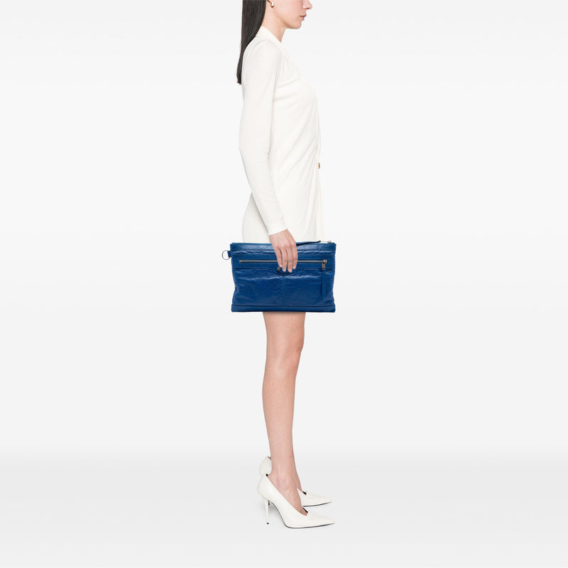 Lambskin Motocross Classic Clip M Clutch - Image 6